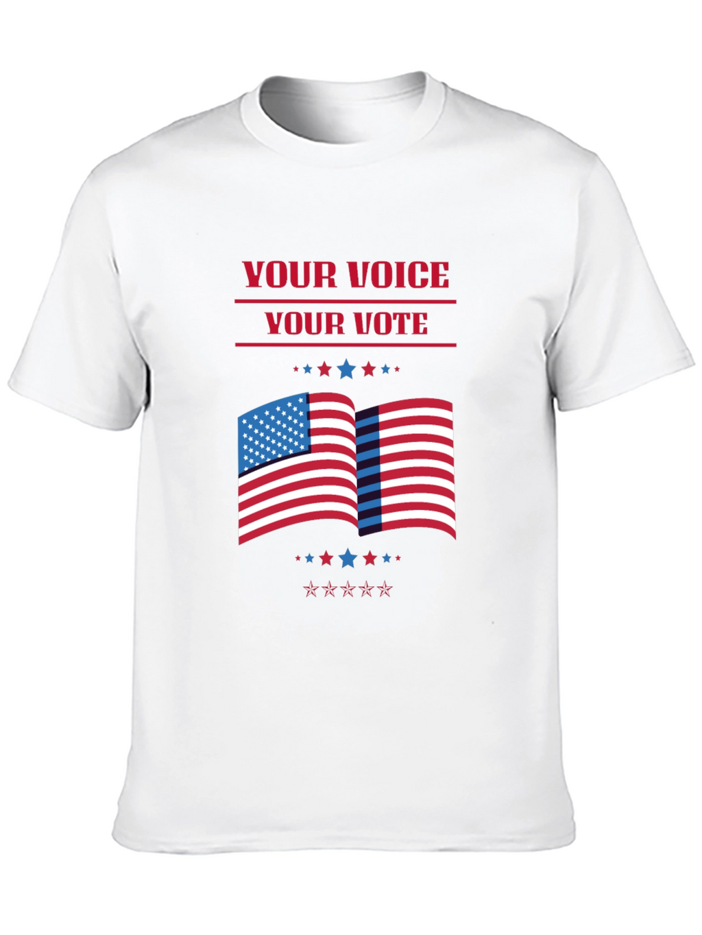 Your Voice Your Vote Patriotic T-Shirt
