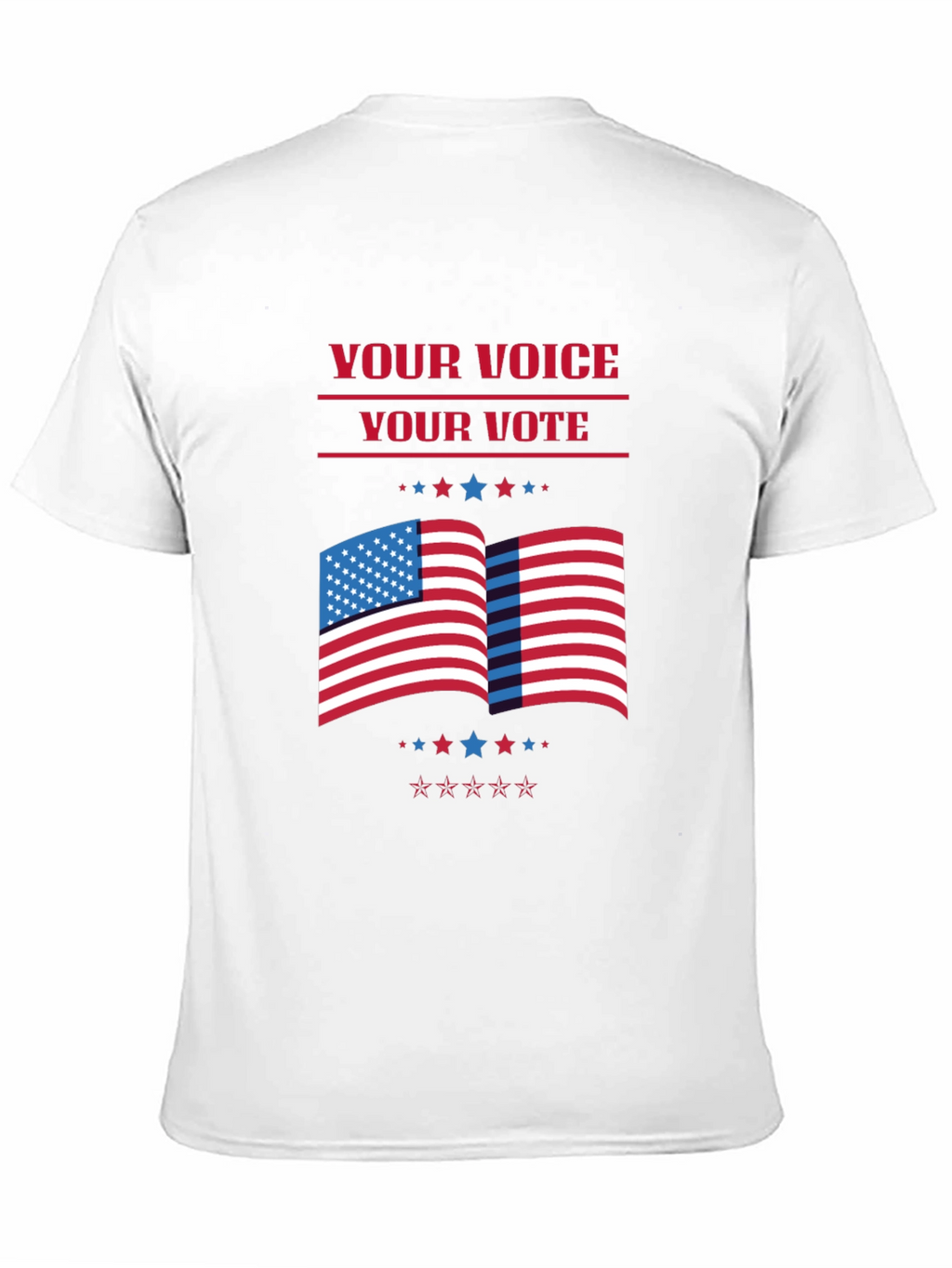 Your Voice Your Vote Patriotic T-Shirt