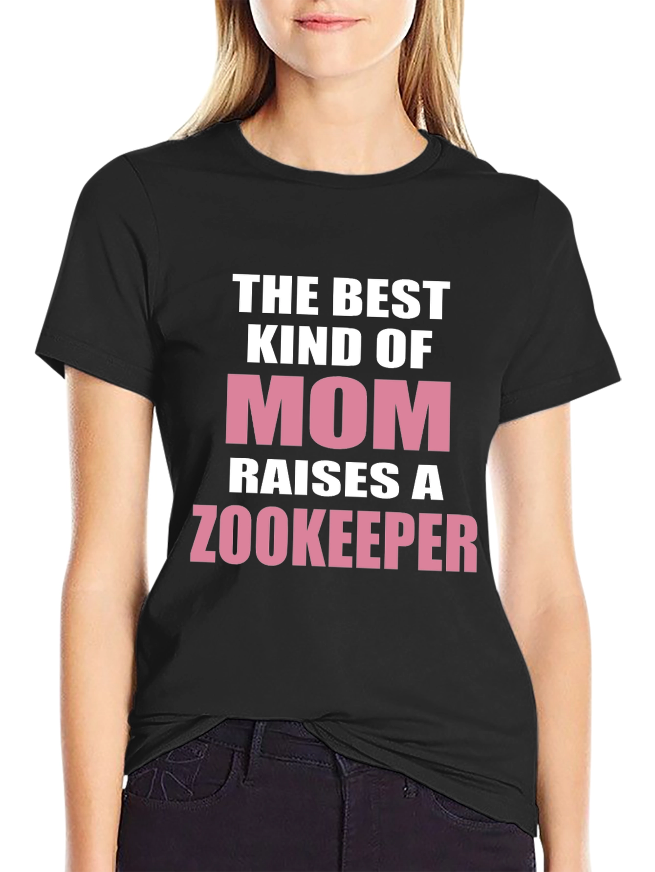 Best Kind of Mom Raises a Zookeeper T-Shirt
