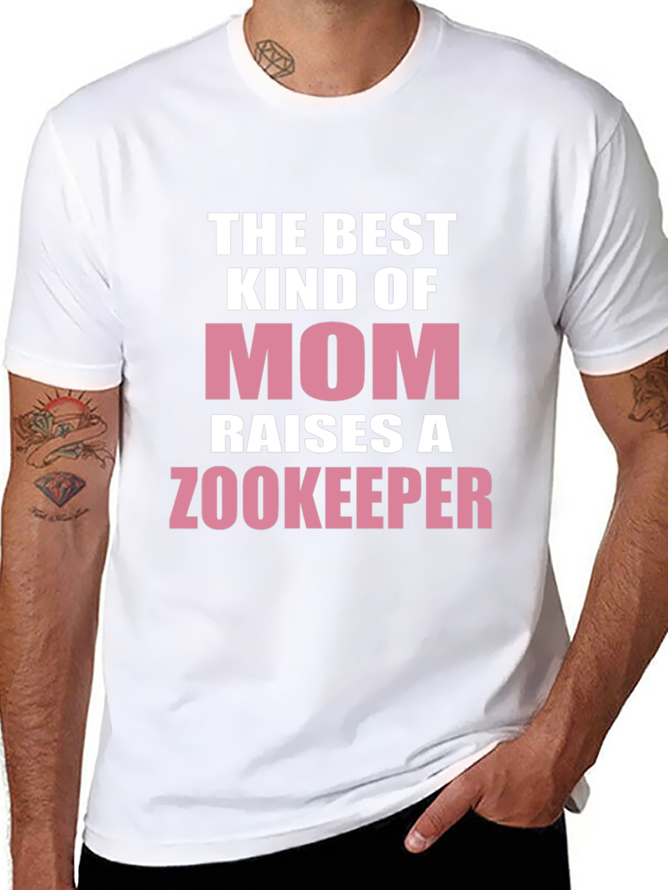 Best Kind of Mom Raises a Zookeeper T-Shirt