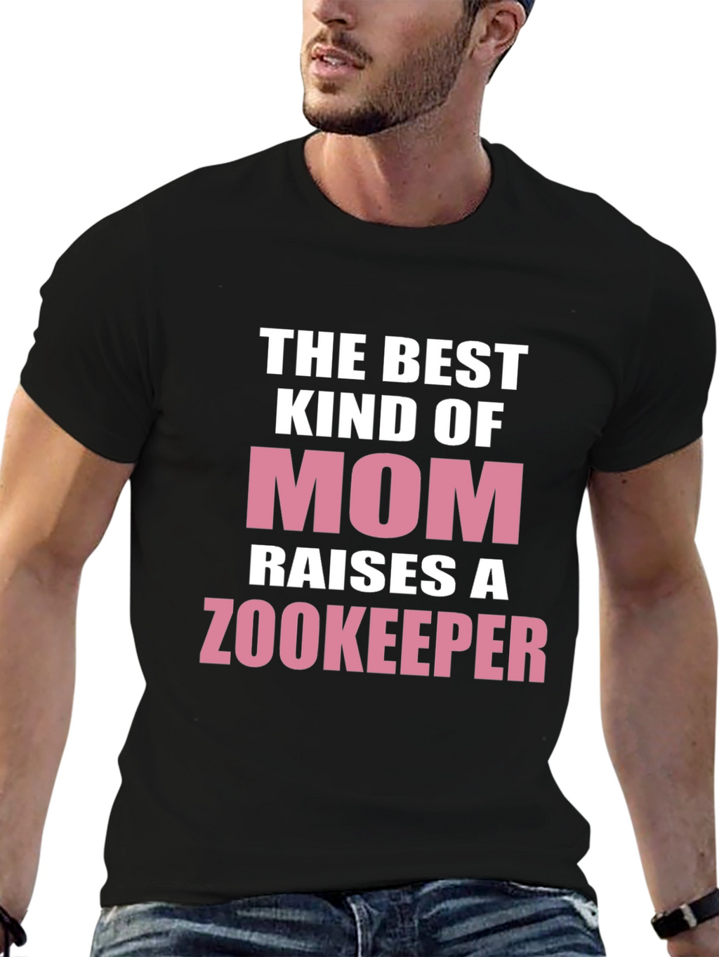 Best Kind of Mom Raises a Zookeeper T-Shirt