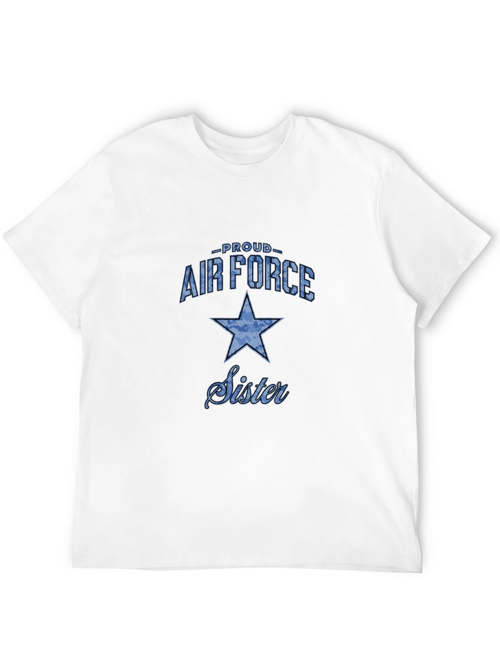 Proud Air Force Sister Graphic T-Shirt