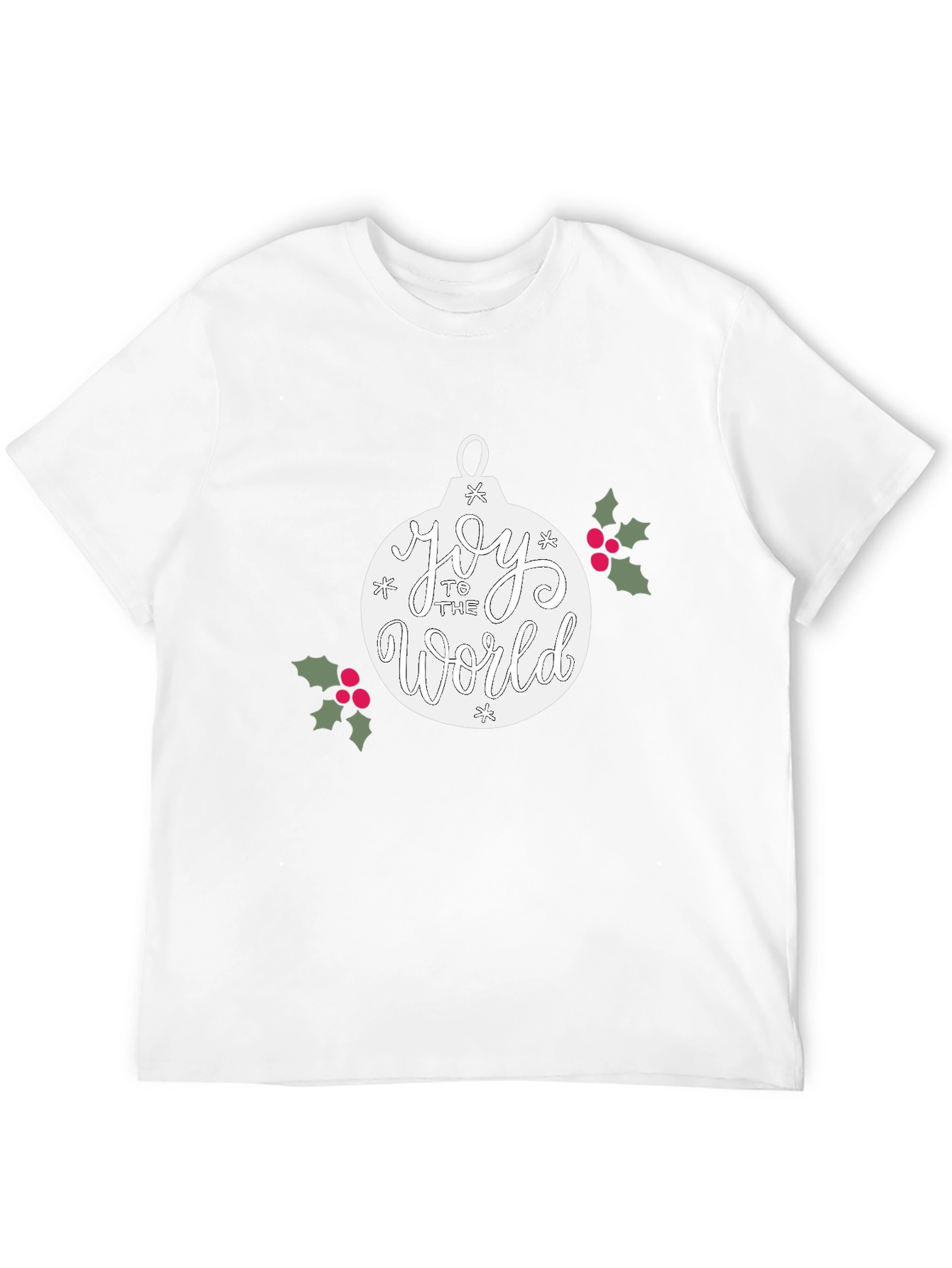 Joy to the World Christmas Graphic Tee