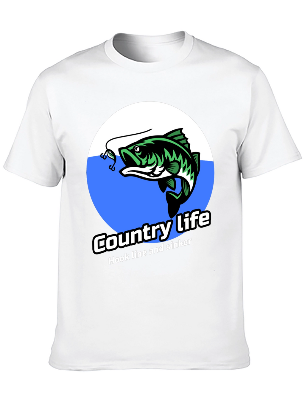Country Life Bass Fishing T-Shirt