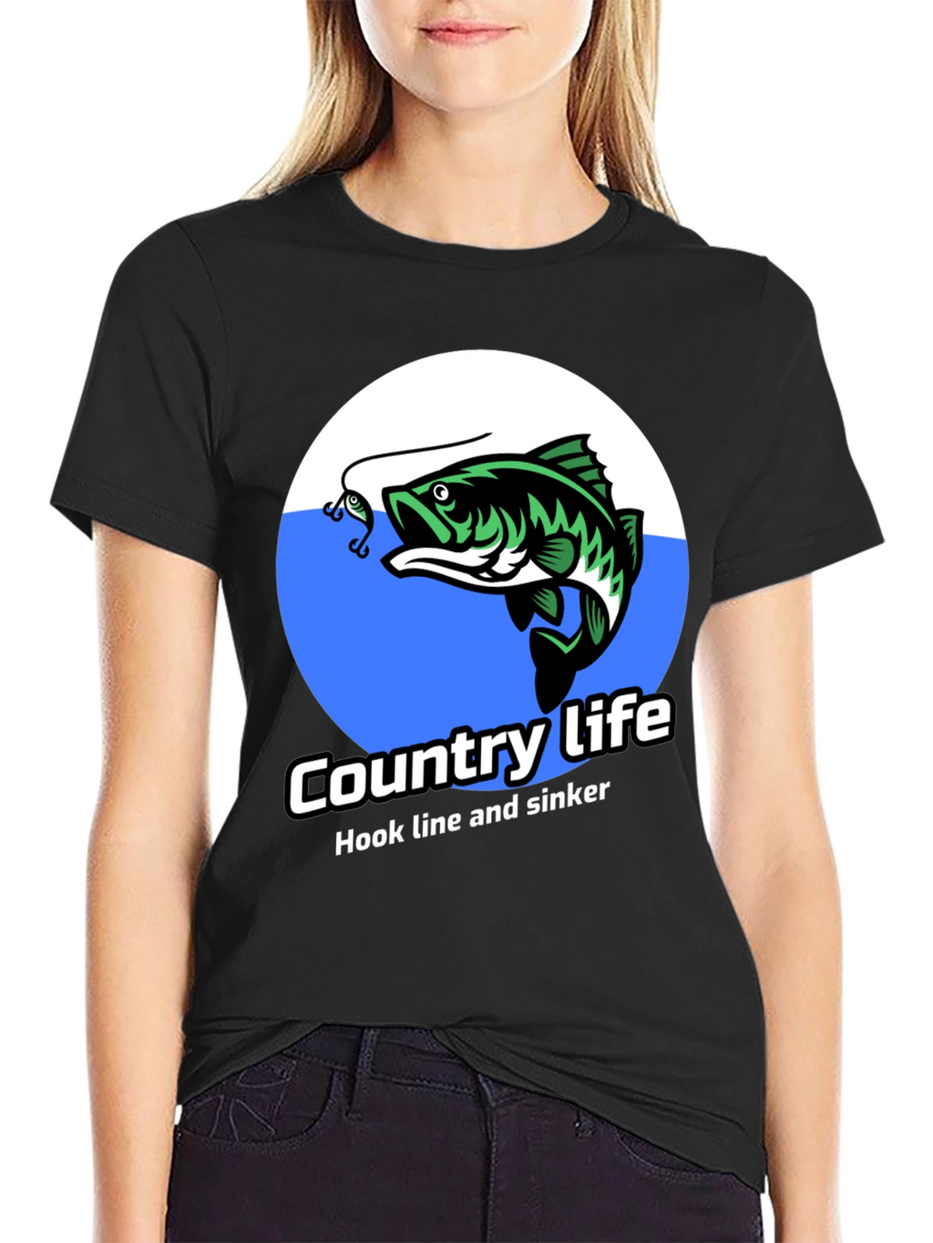 Country Life Bass Fishing T-Shirt
