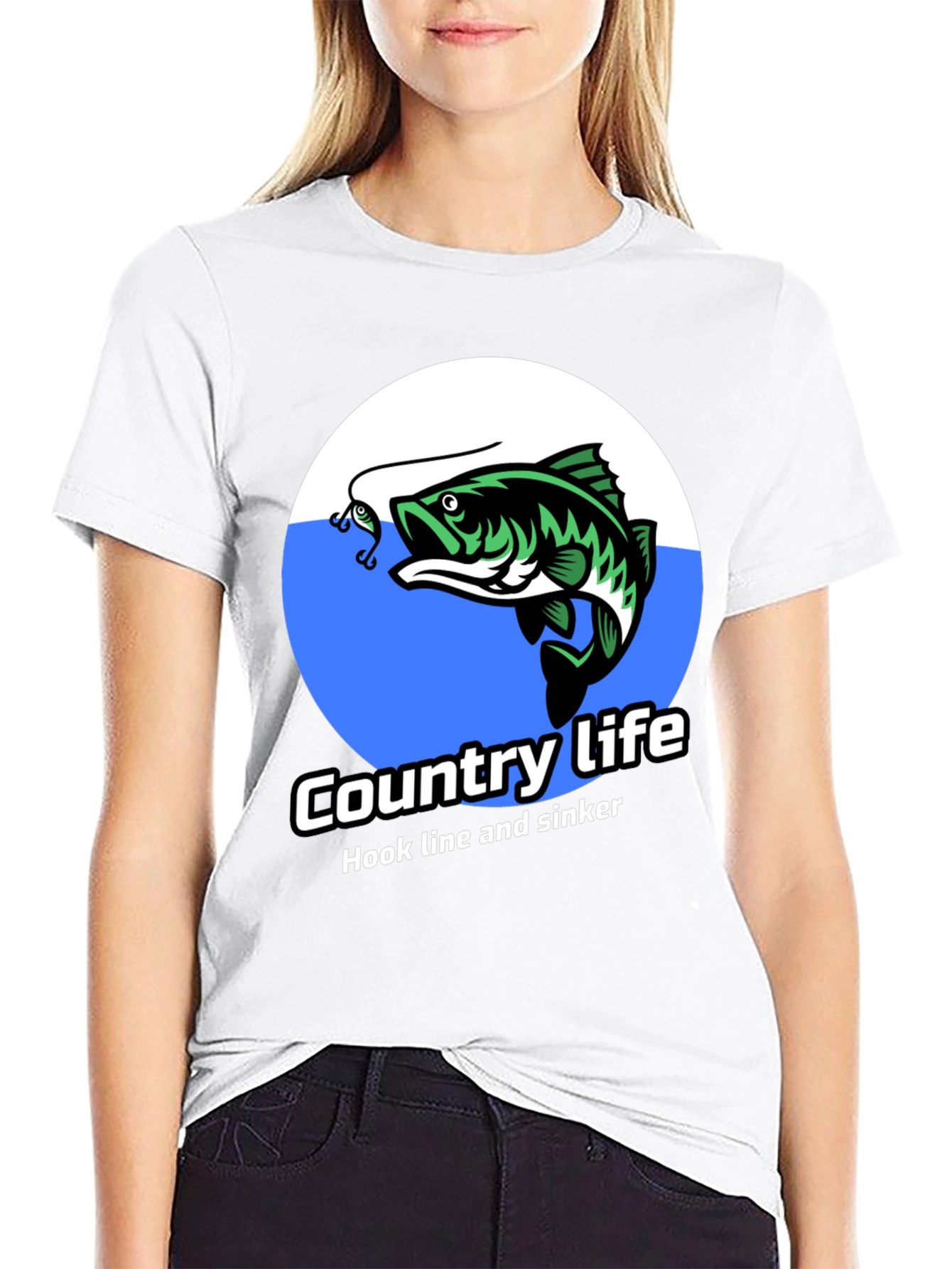 Country Life Bass Fishing T-Shirt