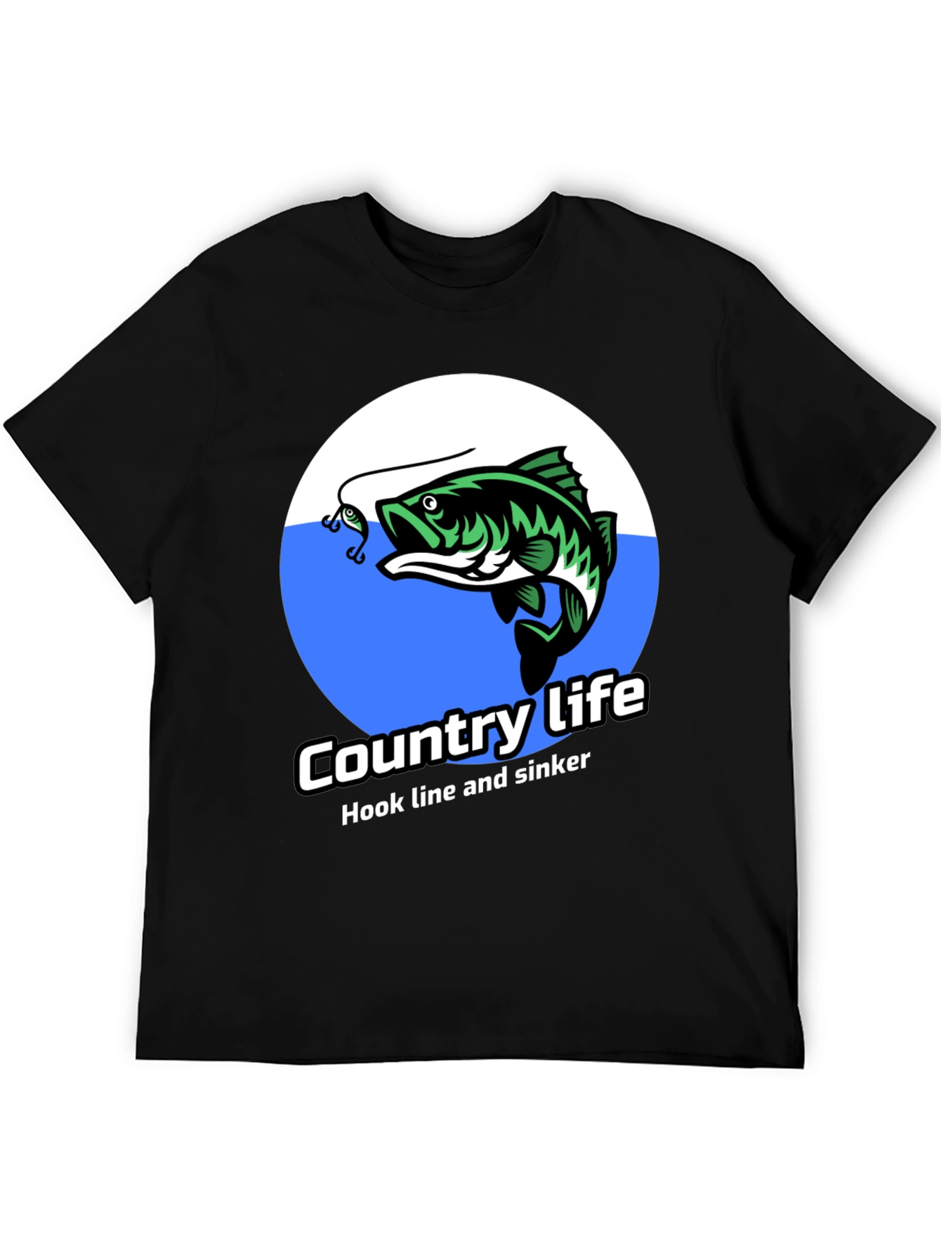 Country Life Bass Fishing T-Shirt