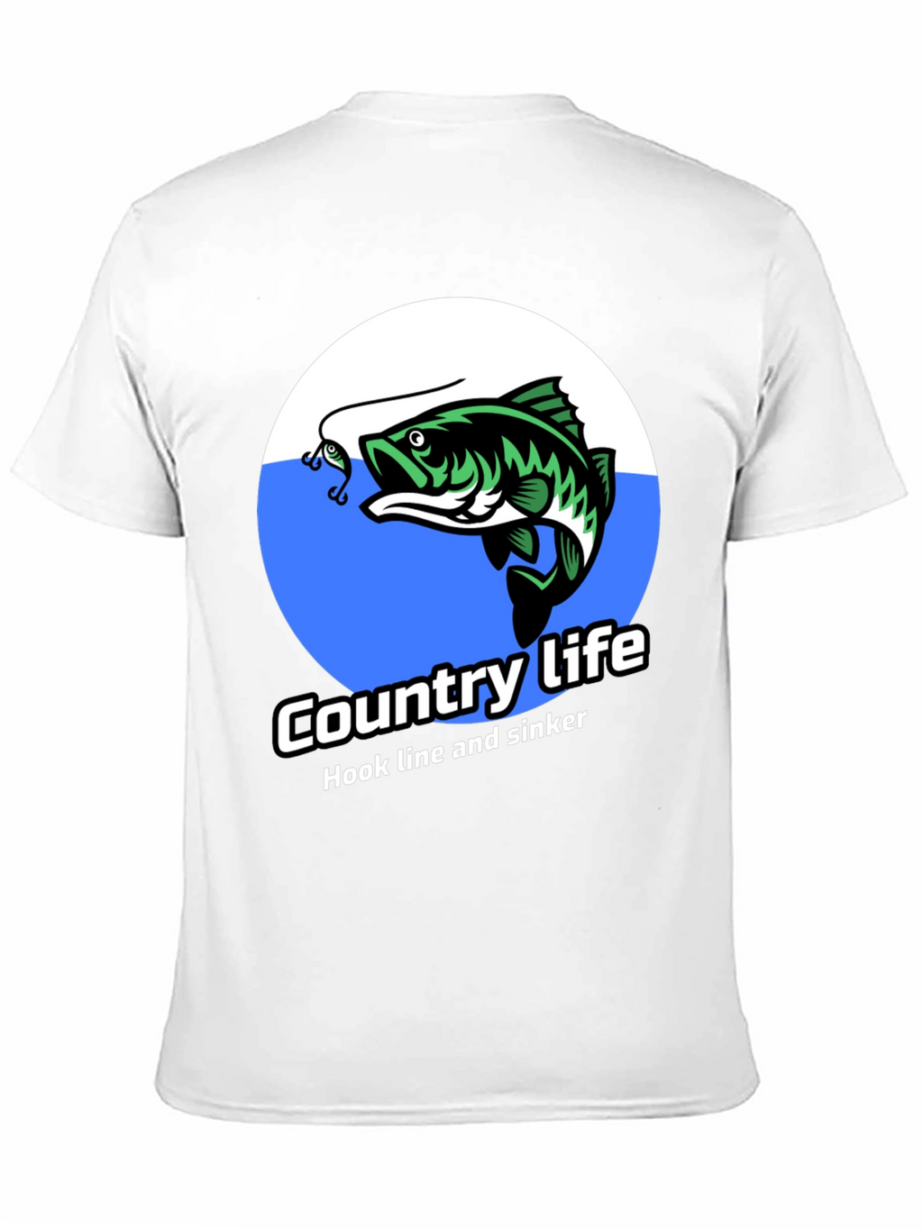 Country Life Bass Fishing T-Shirt