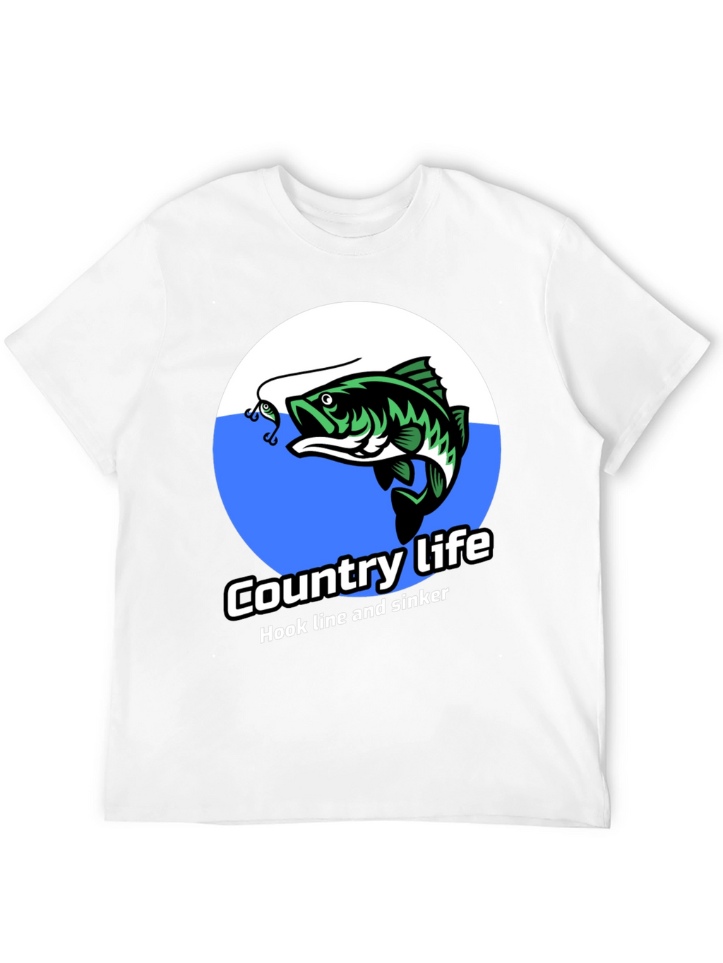 Country Life Bass Fishing T-Shirt