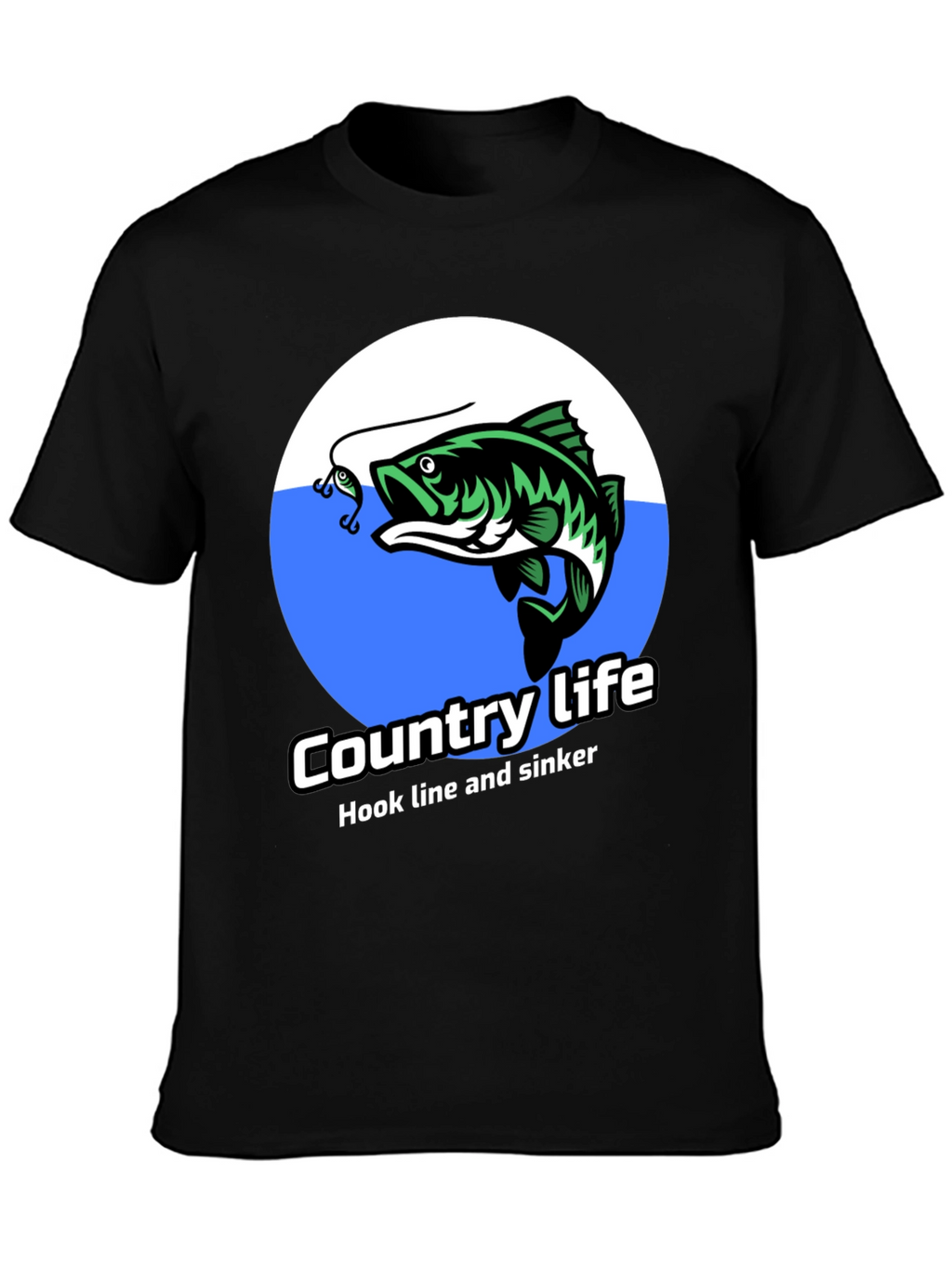 Country Life Bass Fishing T-Shirt
