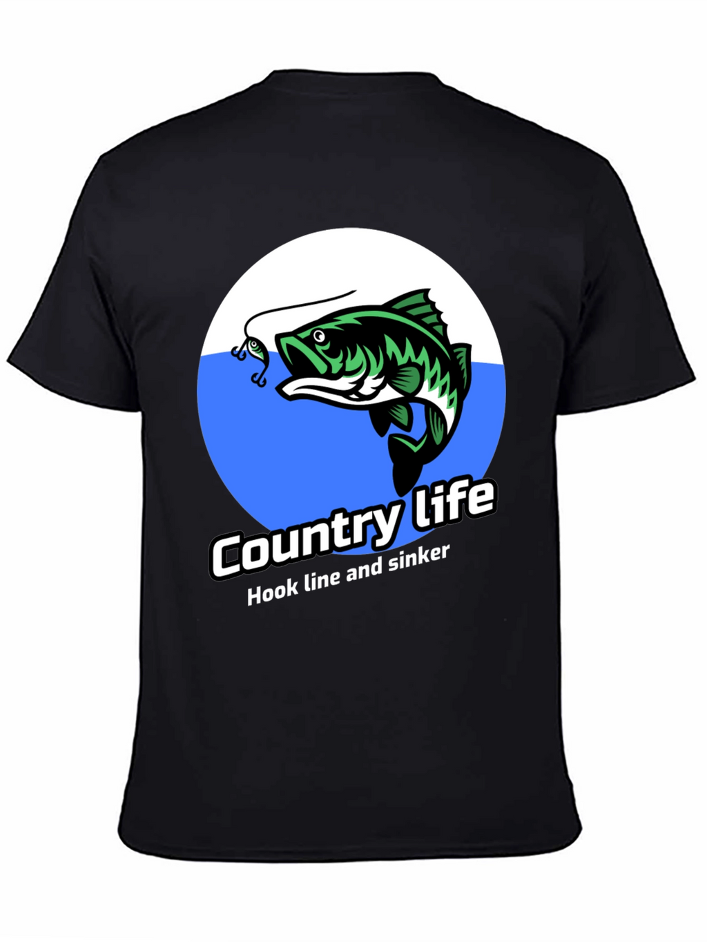 Country Life Bass Fishing T-Shirt