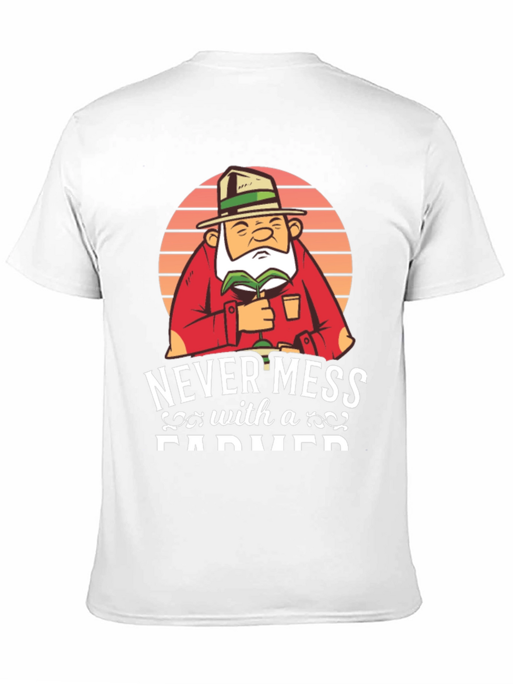 Never Mess With A Farmer Graphic Tee