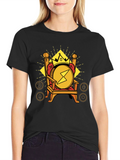 Crypto King T-Shirt - Bitcoin Ethereum Design
