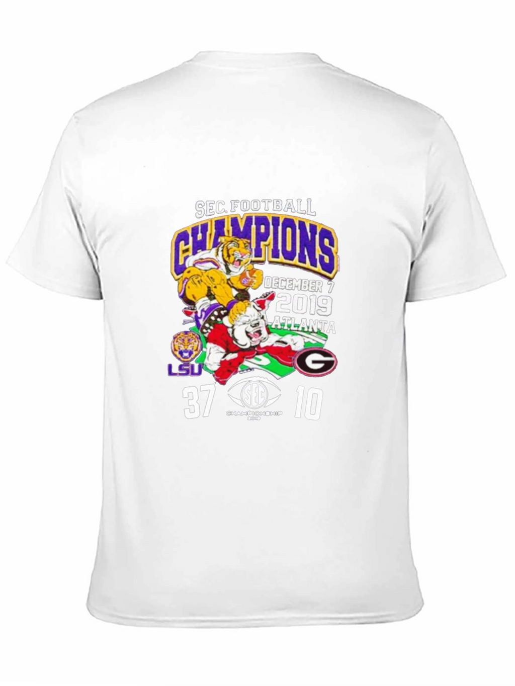 SEC Football Champions LSU Tigers Shirt