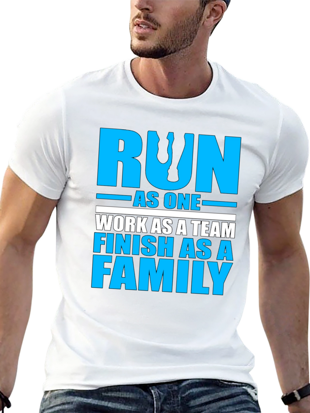 Run As One Graphic Tee