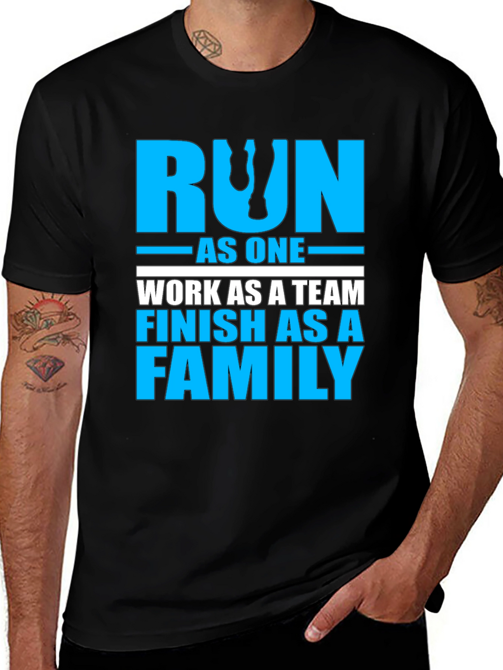 Run As One Graphic Tee