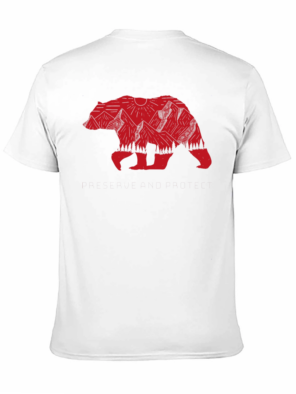 Bear Mountain Graphic Tee - Nature Inspired Design