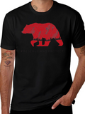 Bear Mountain Graphic Tee - Nature Inspired Design
