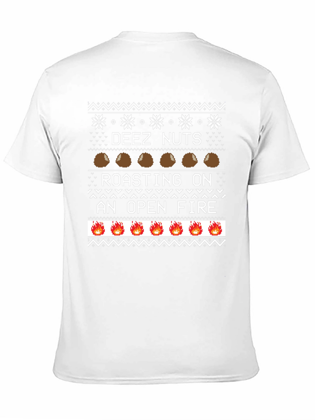 Deez Nuts Roasting Ugly Christmas Sweater T-Shirt