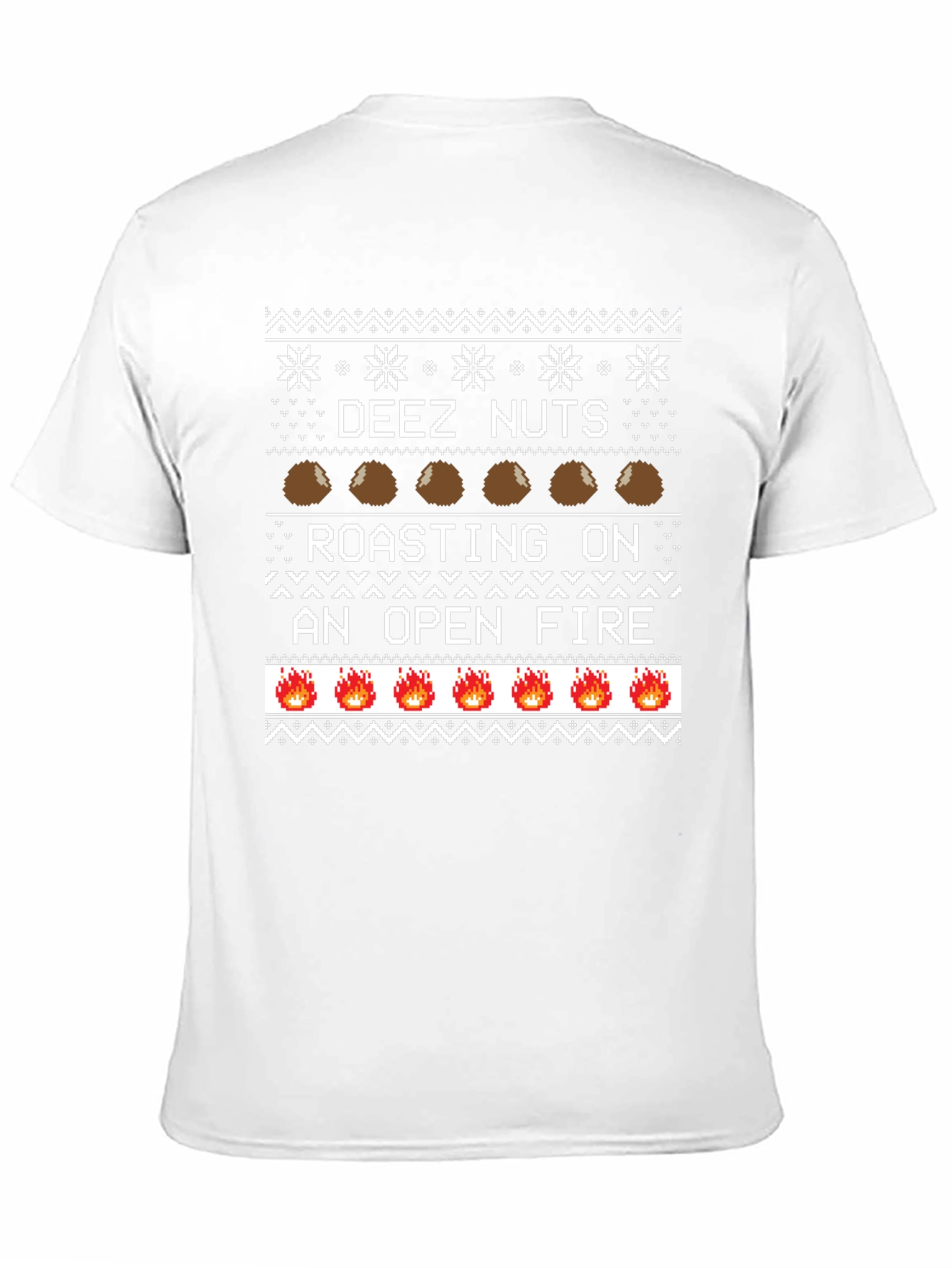 Deez Nuts Roasting Ugly Christmas Sweater T-Shirt