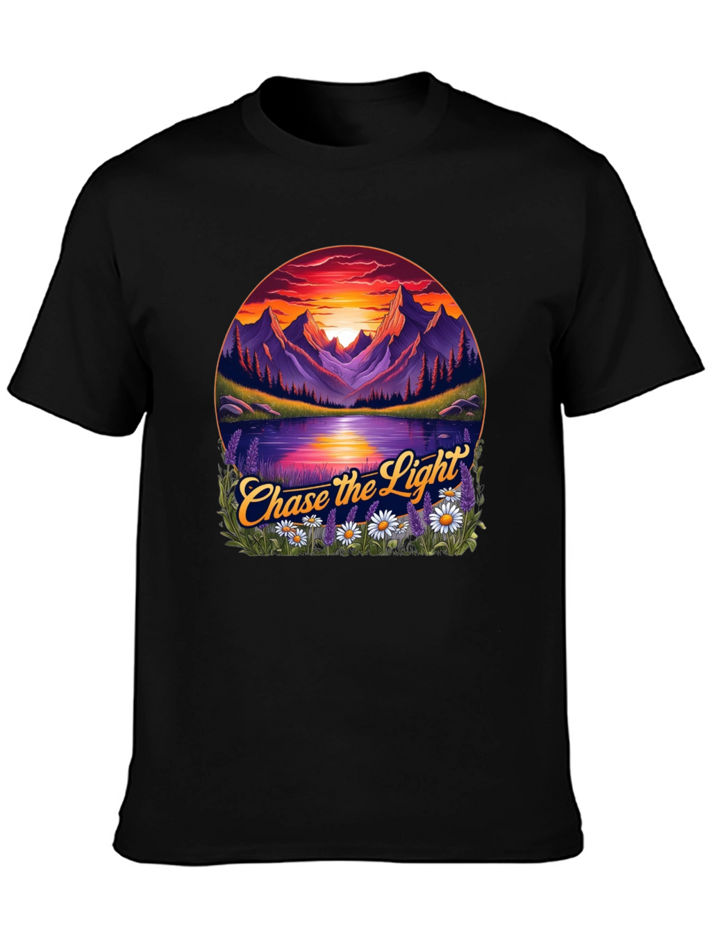 Chase the Light Graphic T-Shirt - Nature Inspired