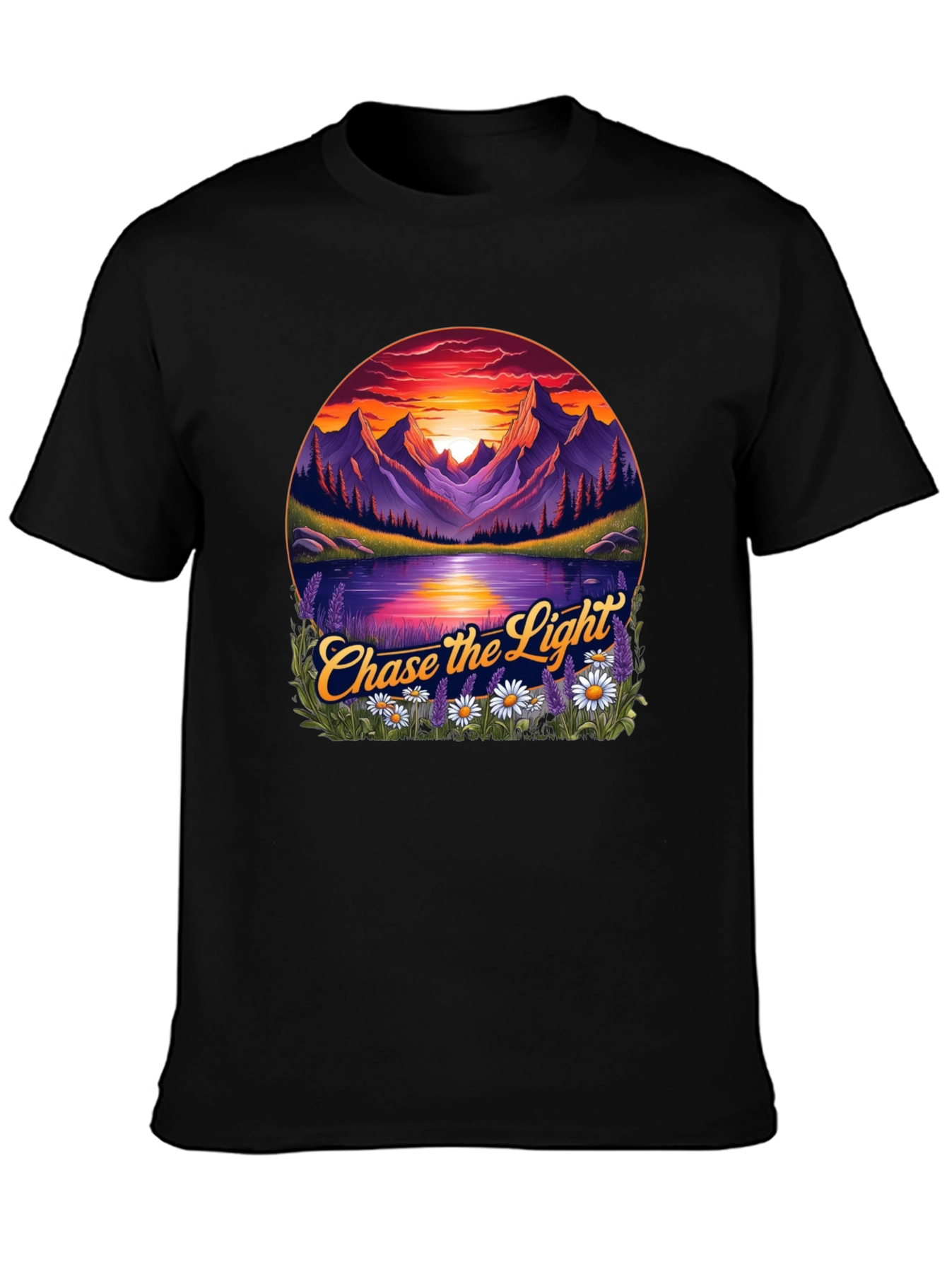 Chase the Light Graphic T-Shirt - Nature Inspired