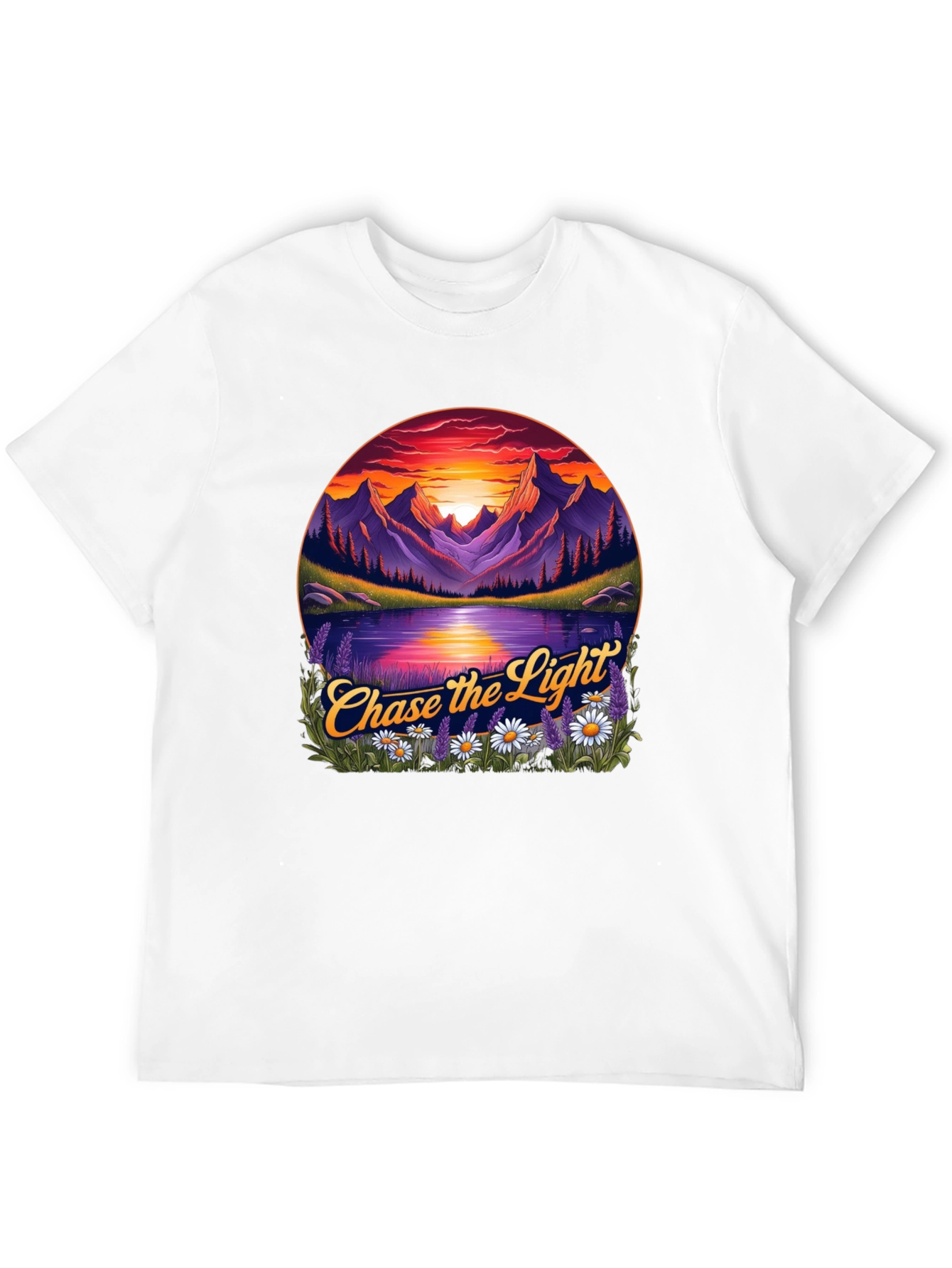 Chase the Light Graphic T-Shirt - Nature Inspired