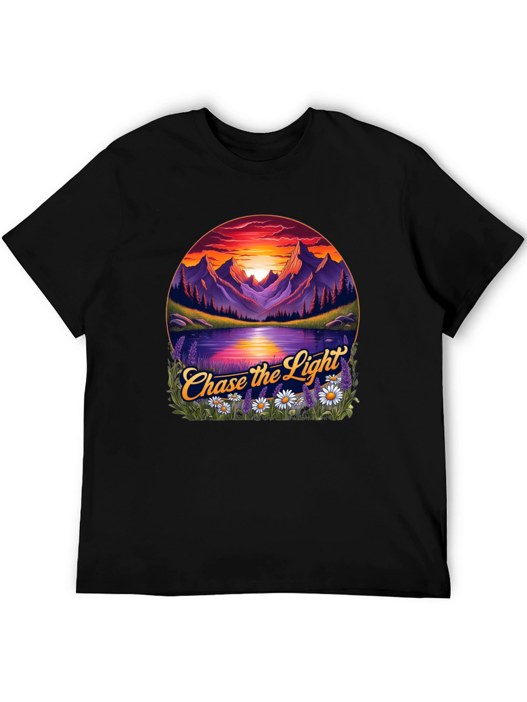Chase the Light Graphic T-Shirt - Nature Inspired