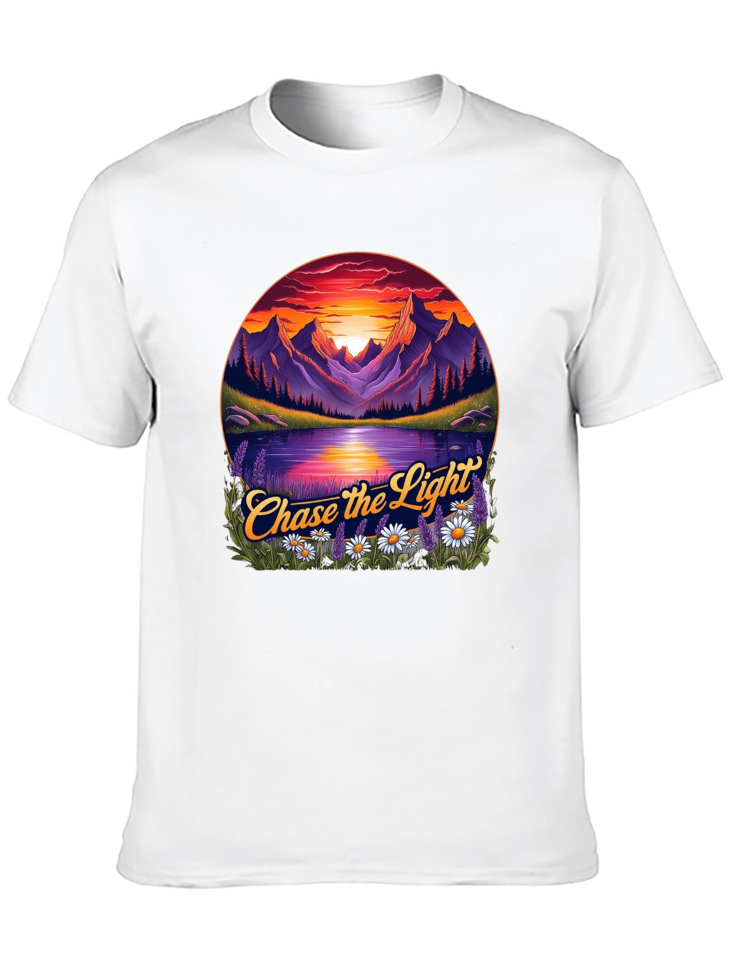 Chase the Light Graphic T-Shirt - Nature Inspired