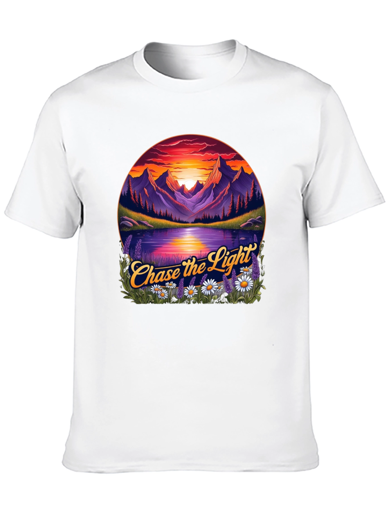 Chase the Light Graphic T-Shirt - Nature Inspired