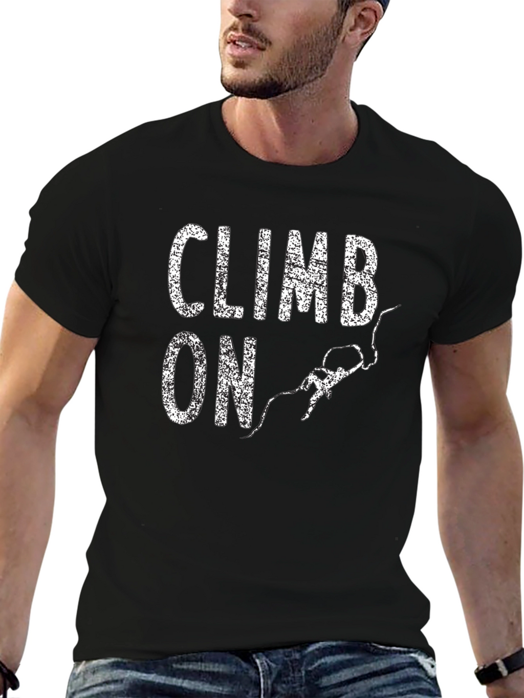 Climb On T-Shirt - Rock Climbing Apparel