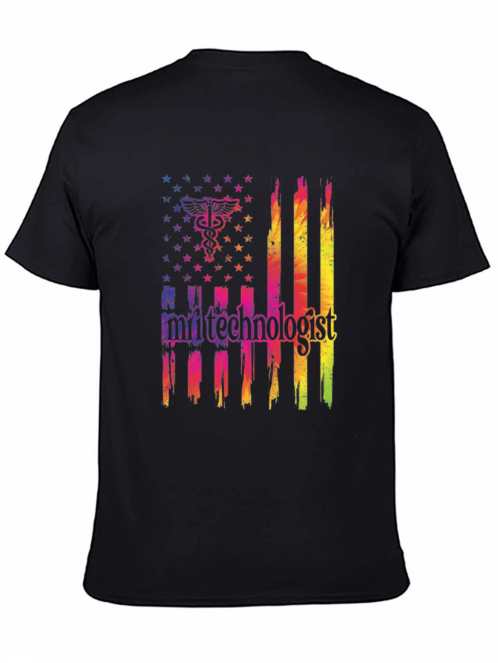 MRI Technologist American Flag T-Shirt