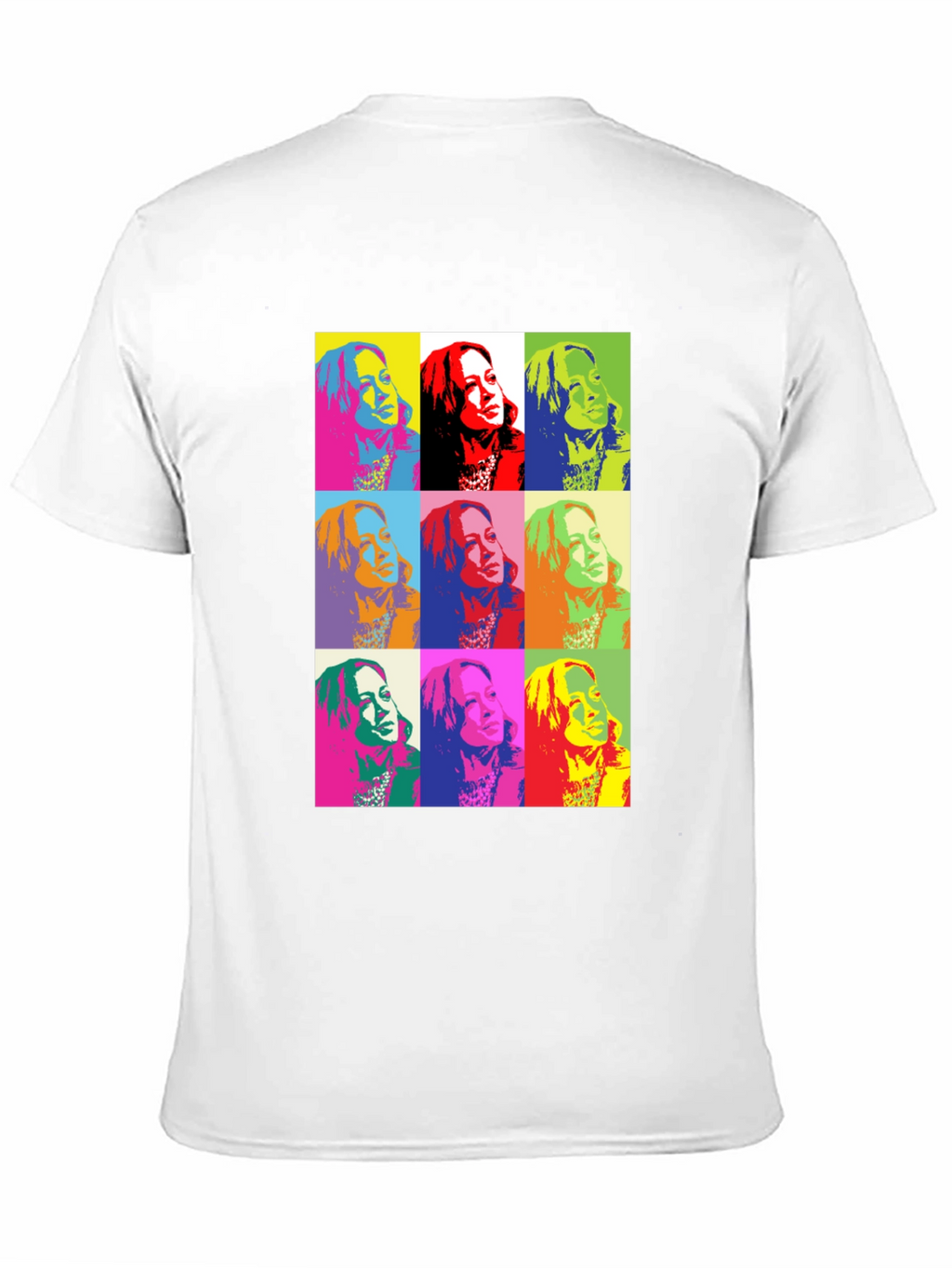 Pop Art Portrait T-Shirt - Bold Graphic Tee