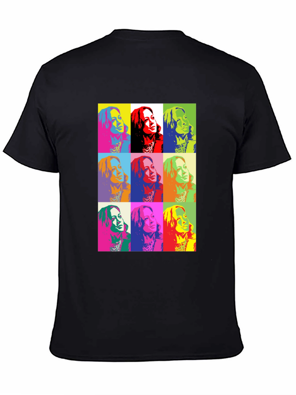 Pop Art Portrait T-Shirt - Bold Graphic Tee
