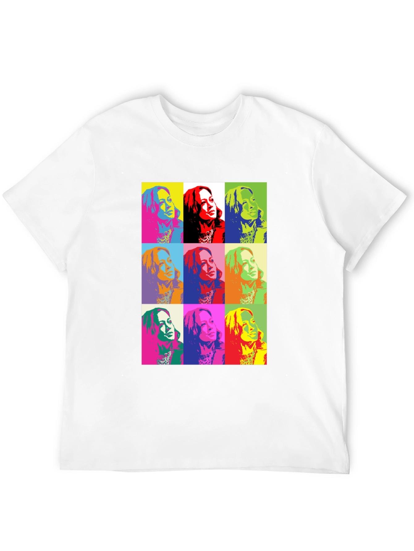 Pop Art Portrait T-Shirt - Bold Graphic Tee