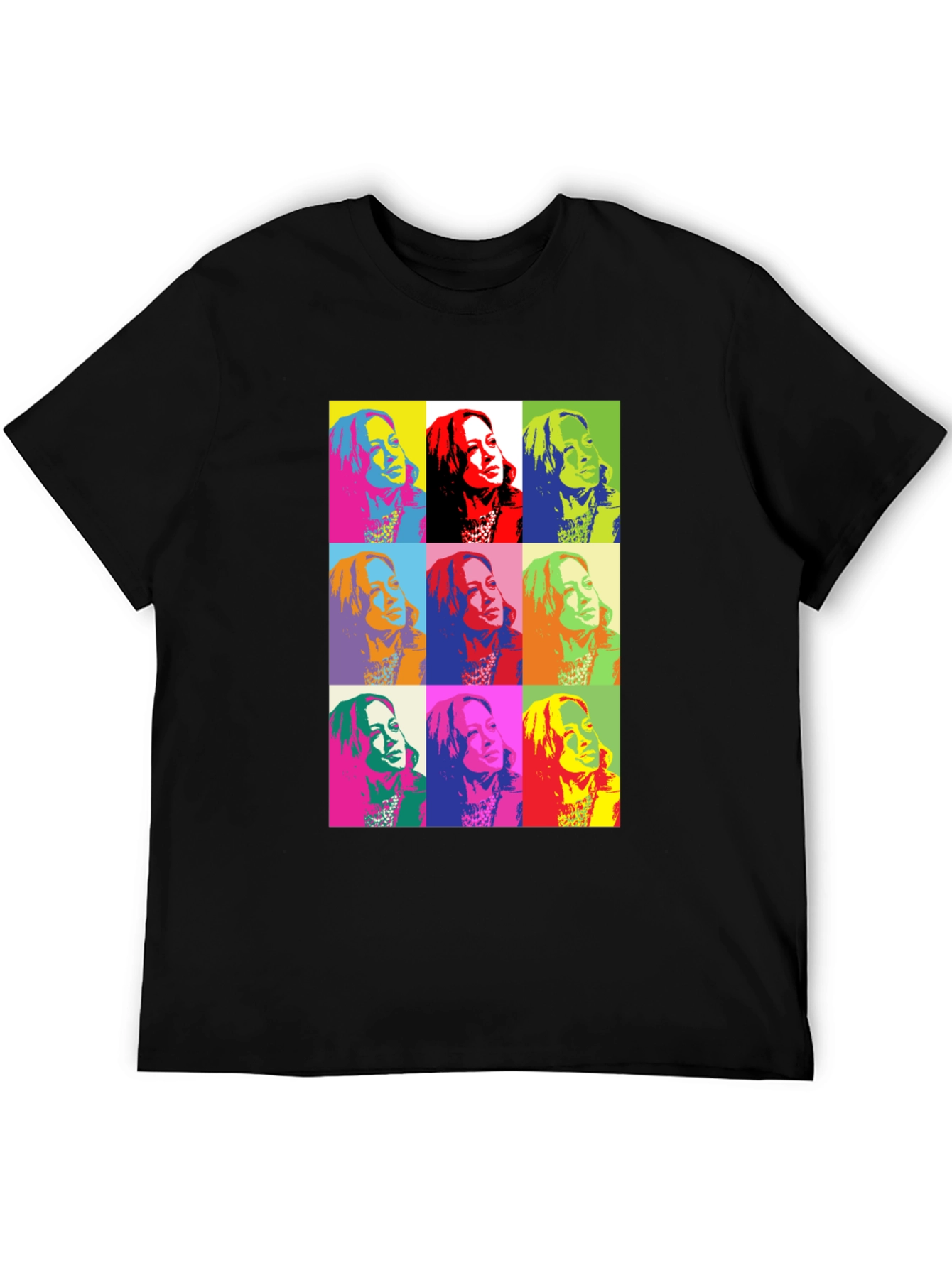 Pop Art Portrait T-Shirt - Bold Graphic Tee