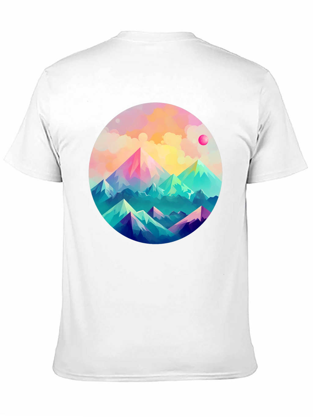 Mountainscape Graphic Tee - Artistic Comfort