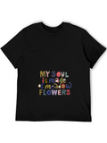 Soulful Meadow Flowers Graphic T-Shirt