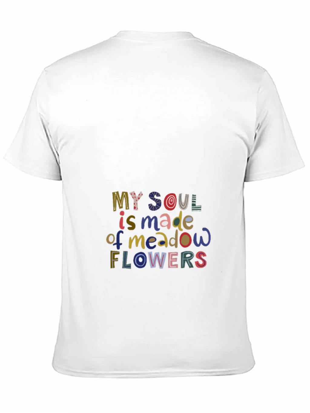 Soulful Meadow Flowers Graphic T-Shirt