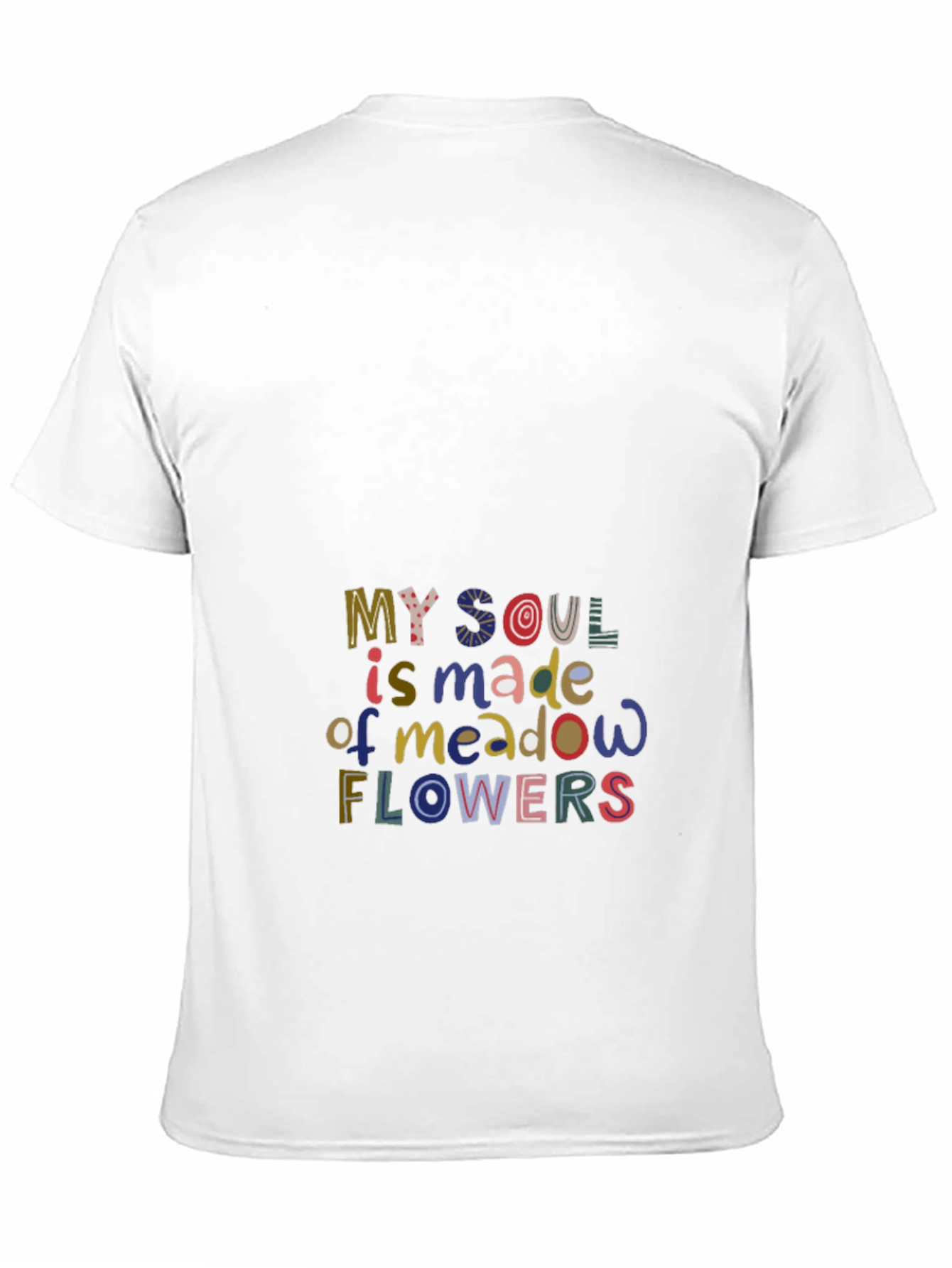 Soulful Meadow Flowers Graphic T-Shirt