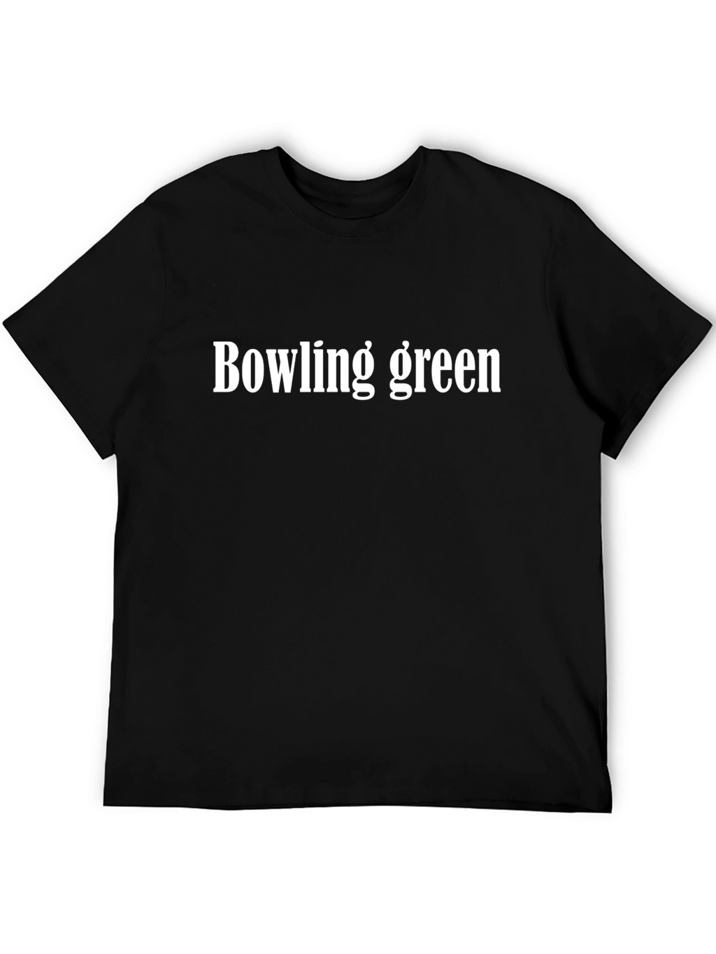 Bowling Green T-Shirt Black Cotton Graphic Tee