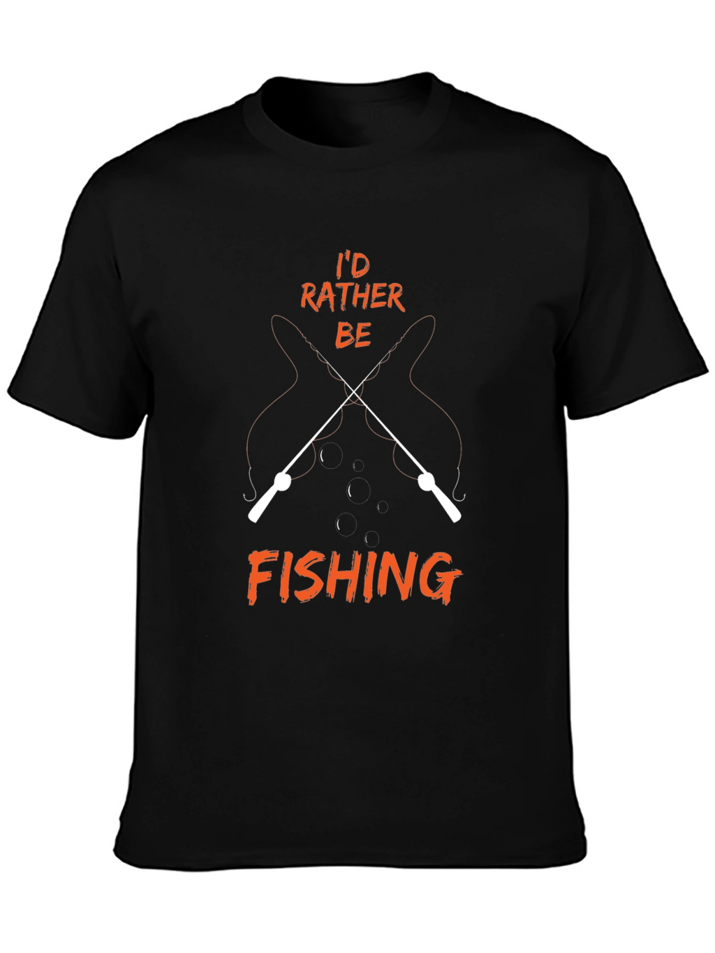 Id Rather Be Fishing Graphic Tee - Soft Cotton