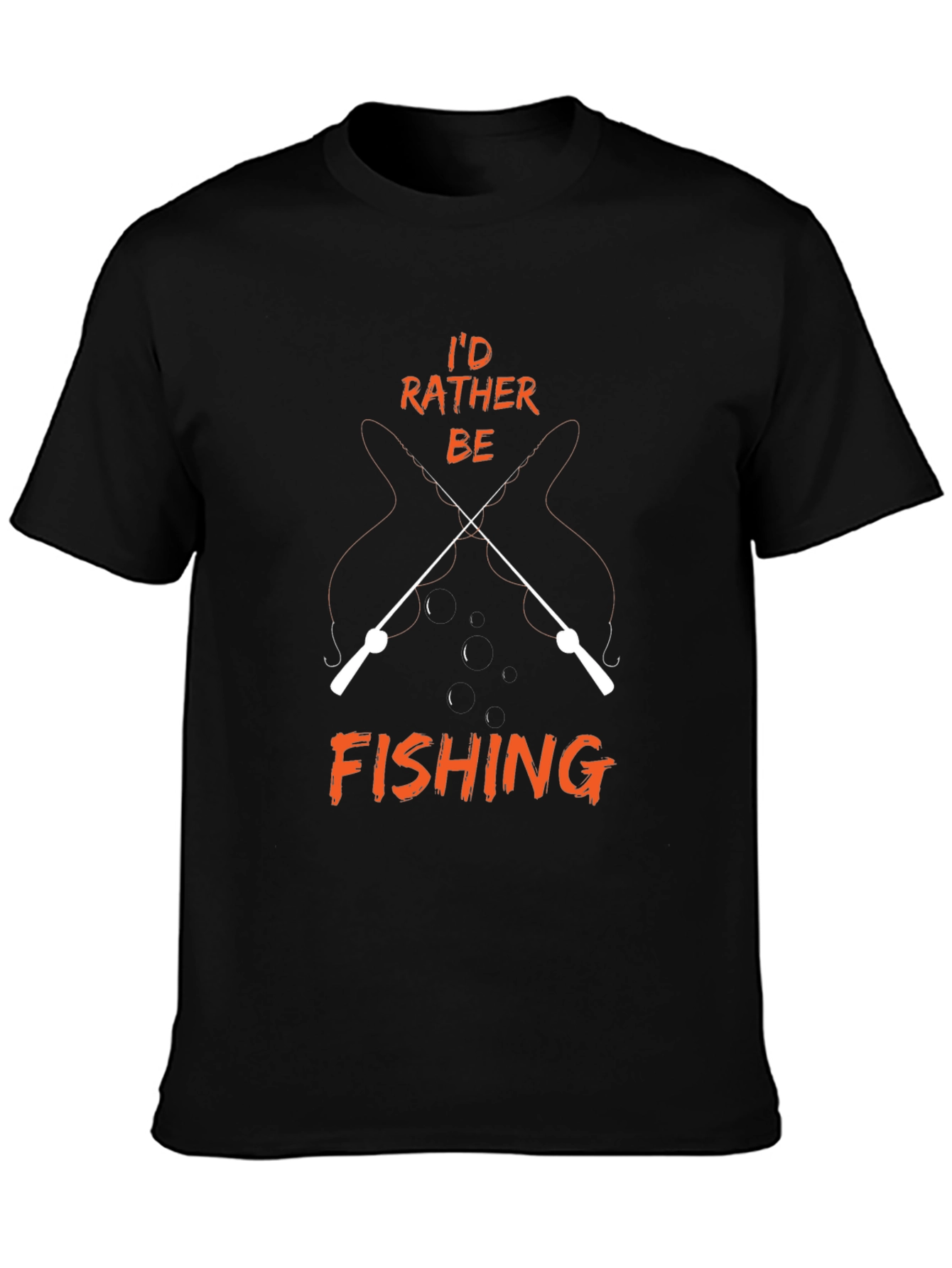 Id Rather Be Fishing Graphic Tee - Soft Cotton