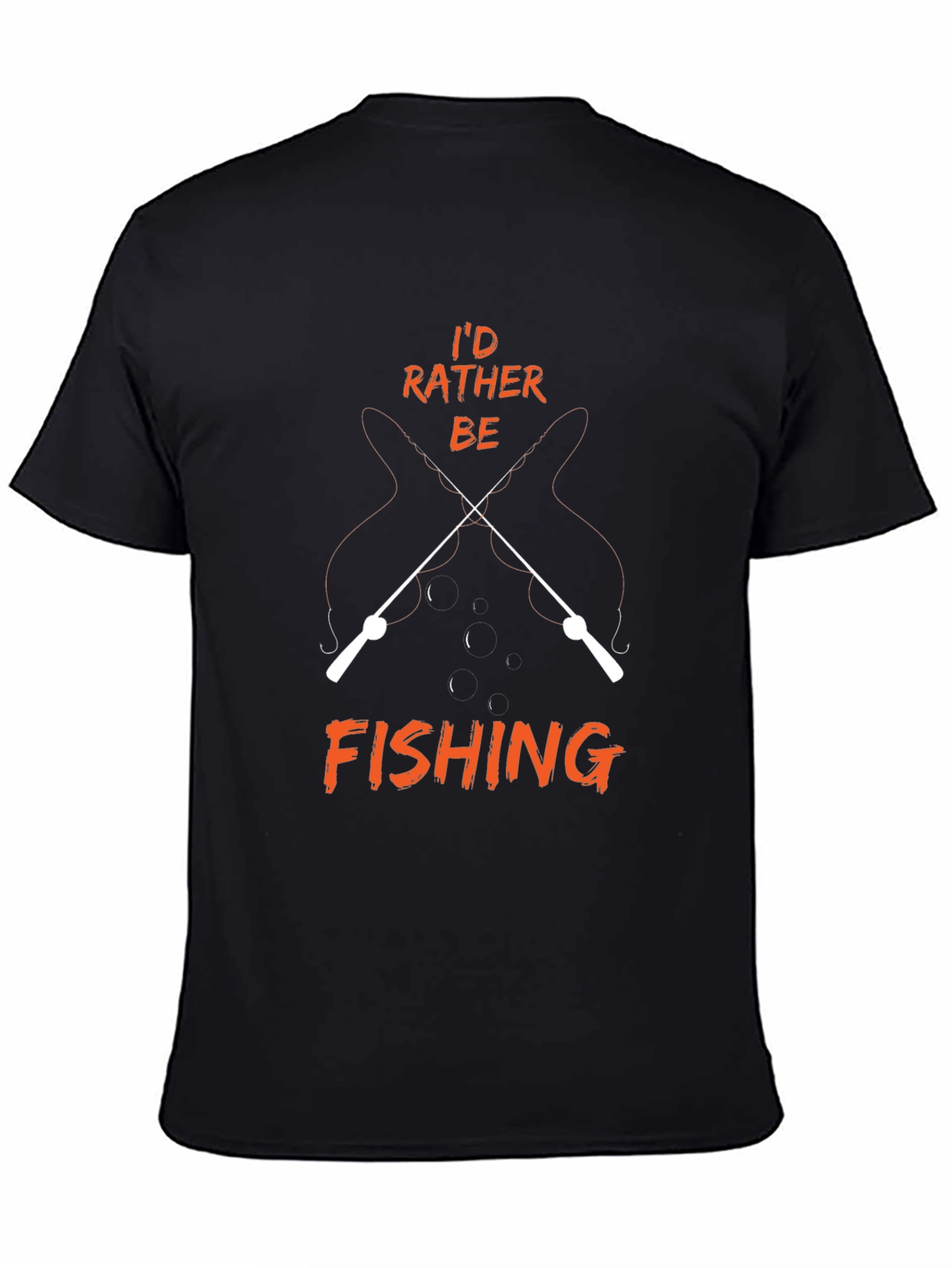 Id Rather Be Fishing Graphic Tee - Soft Cotton