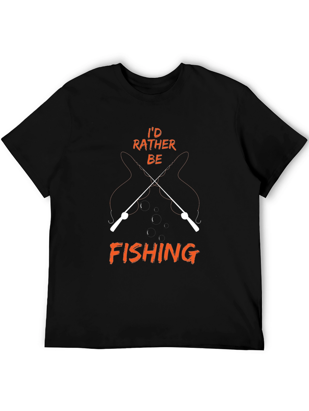 Id Rather Be Fishing Graphic Tee - Soft Cotton