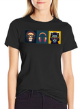 Cool Cats & Beats Black Graphic Tee