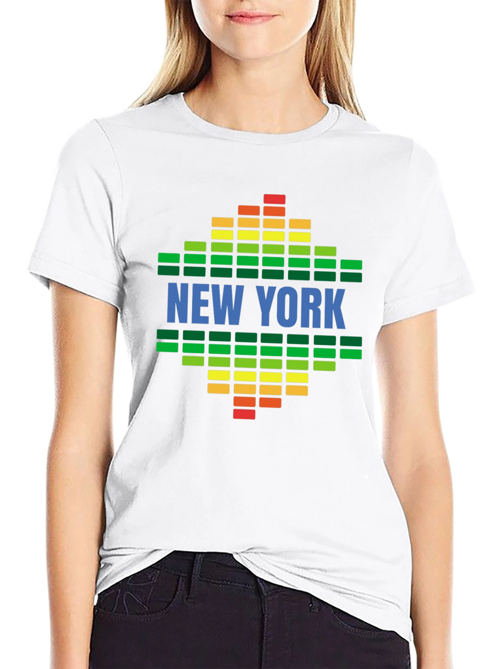 New York Graphic Tee - City Soundwave Design