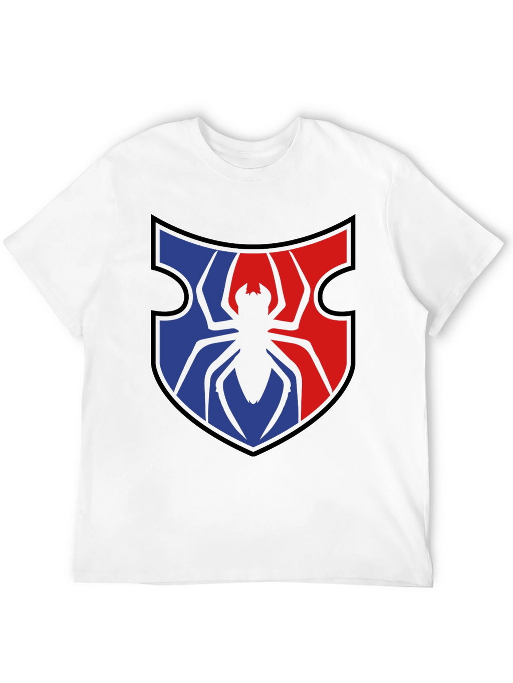 Spider Shield Graphic Tee - Black