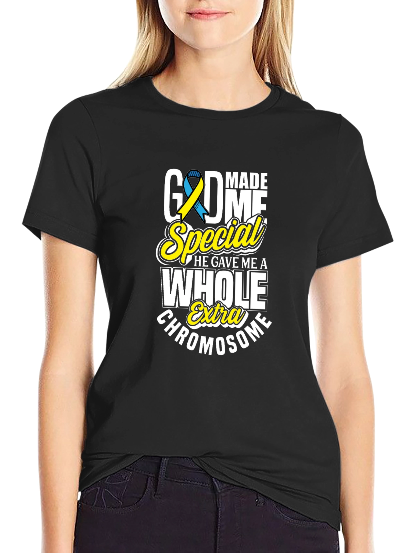 God Made Me Special Extra Chromosome T-Shirt