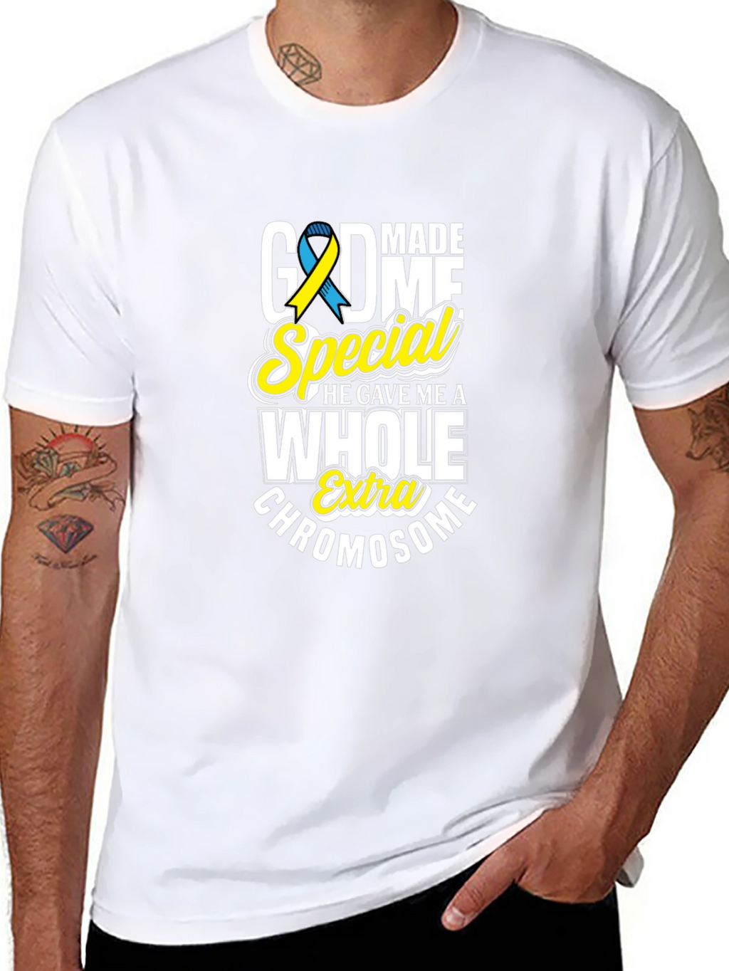 God Made Me Special Extra Chromosome T-Shirt
